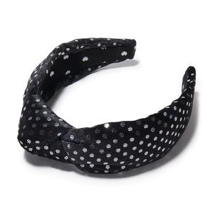 Lele Sadoughi Velvet Knotted Headband